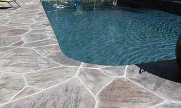 Concrete Pool Deck Concrete Pool Deck
