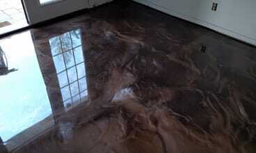 Metallic Epoxy Floor